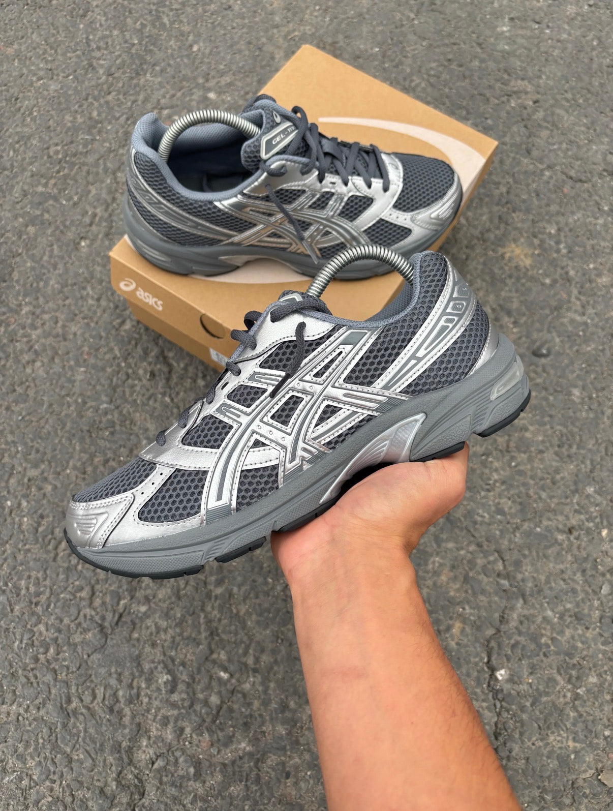 ASICS GEL-1130 STEEL GREY PURE SILVER