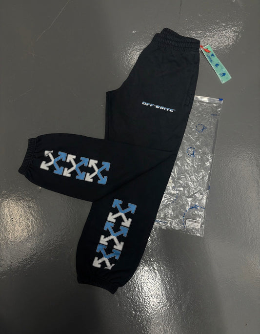 OFF WHITE BETWEEN ARROW SWEATPANTS OUTER SPACE