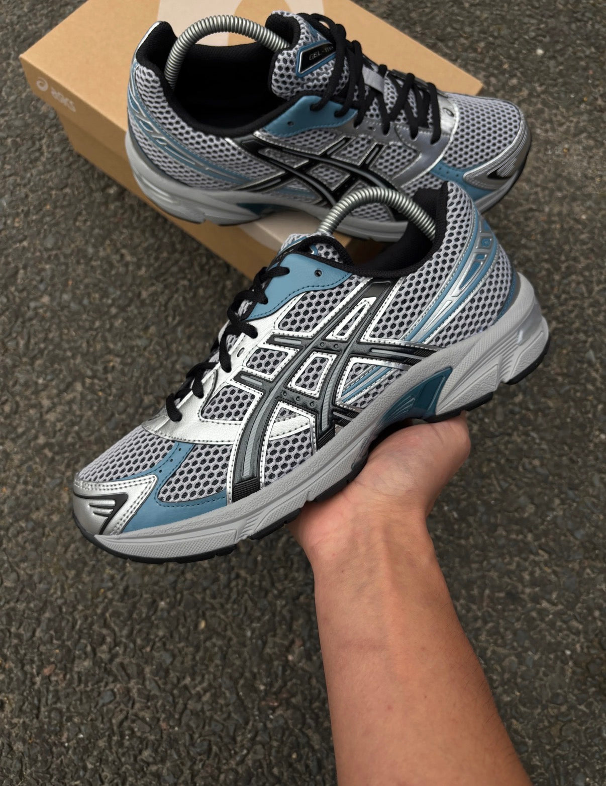 ASICS GEL 1130 SLEET BLACK